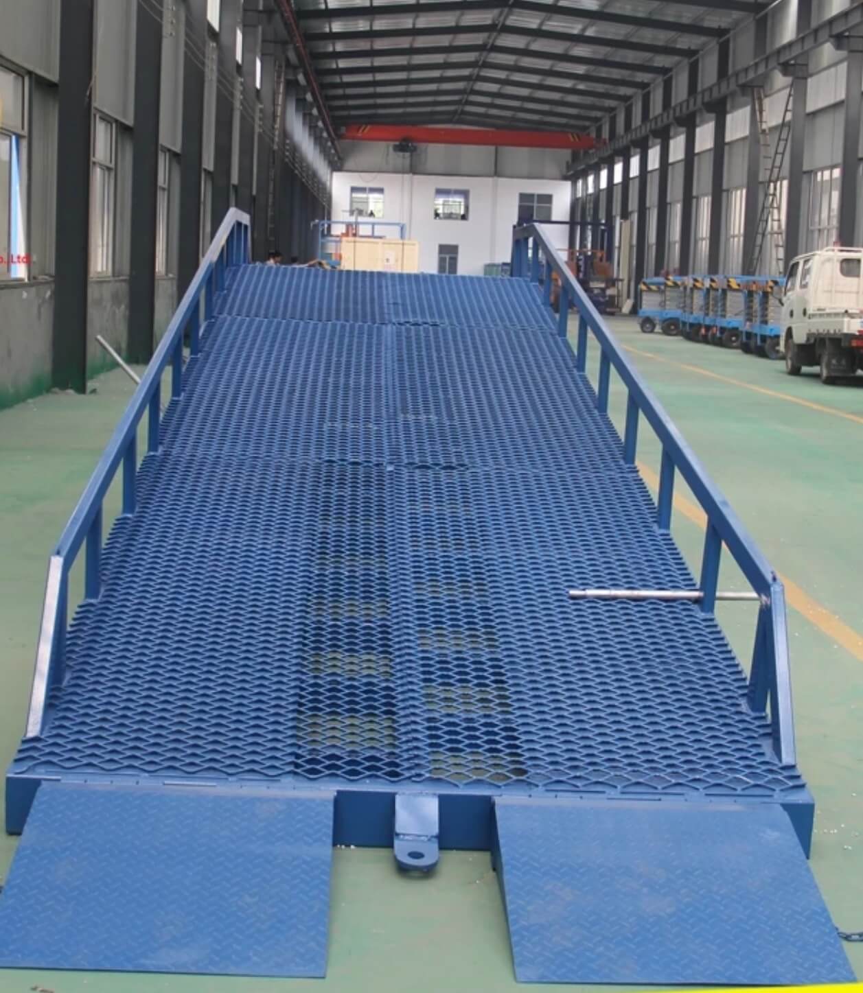 images of Design and production of mobile unloading platform