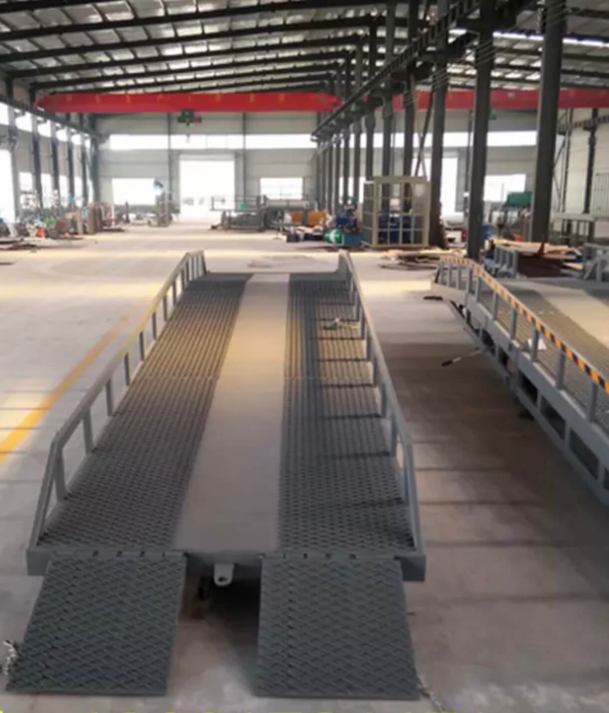 images of Design and production of mobile unloading platform