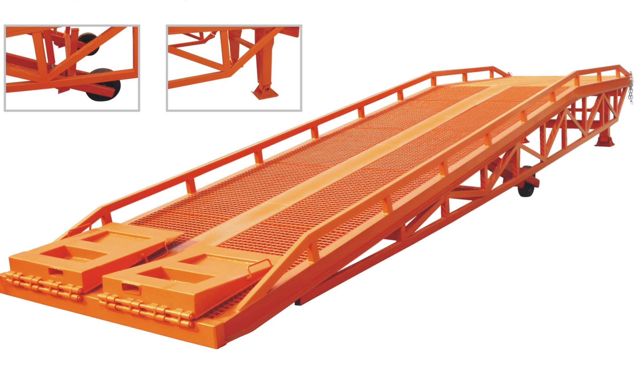 images of Design and production of mobile unloading platform